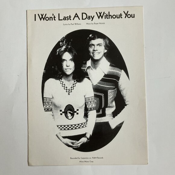 60s 70s Vintage Sheet Music Carpenters, Dusty Springfield, Glen Campbell - Picture 5 of 11